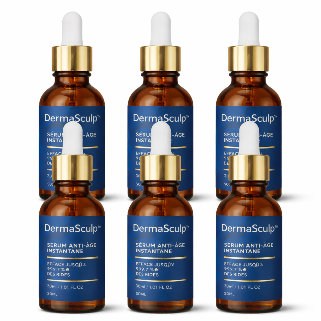 DermaSculp™ Sérum Anti-Âge Instantané | Efface 99,7 % des rides en 15 heures