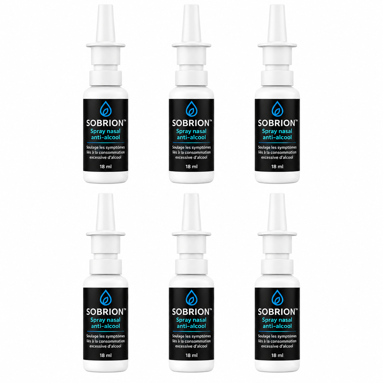 Sobrion™ Spray Nasal Anti-Alcool | Stop votre envie de boire en 3 jours !
