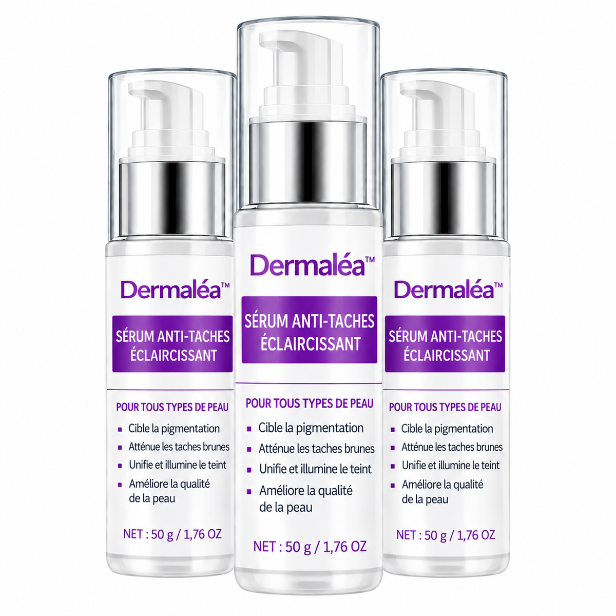 Dermaléa™ Sérum Anti-Taches Éclaircissant | Effacez vos taches brunes en 72 heures chrono !