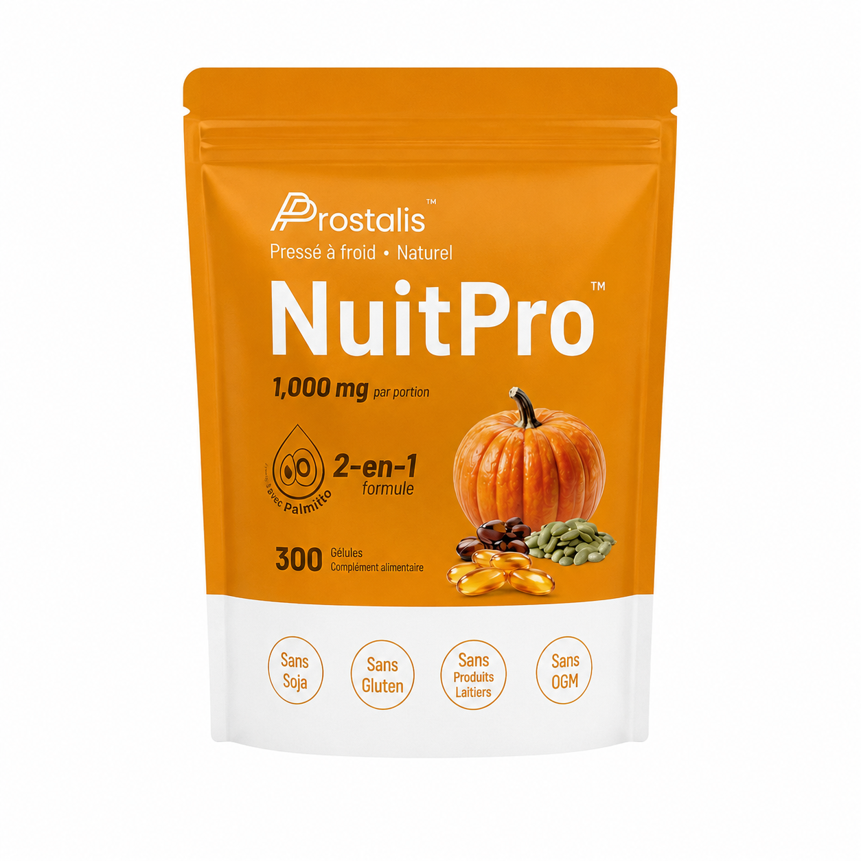 NuitPro™ Gélules Prostate | Réduit les troubles urinaires liés aux problèmes de la prostate jusqu’à 94% en 2 semaines !