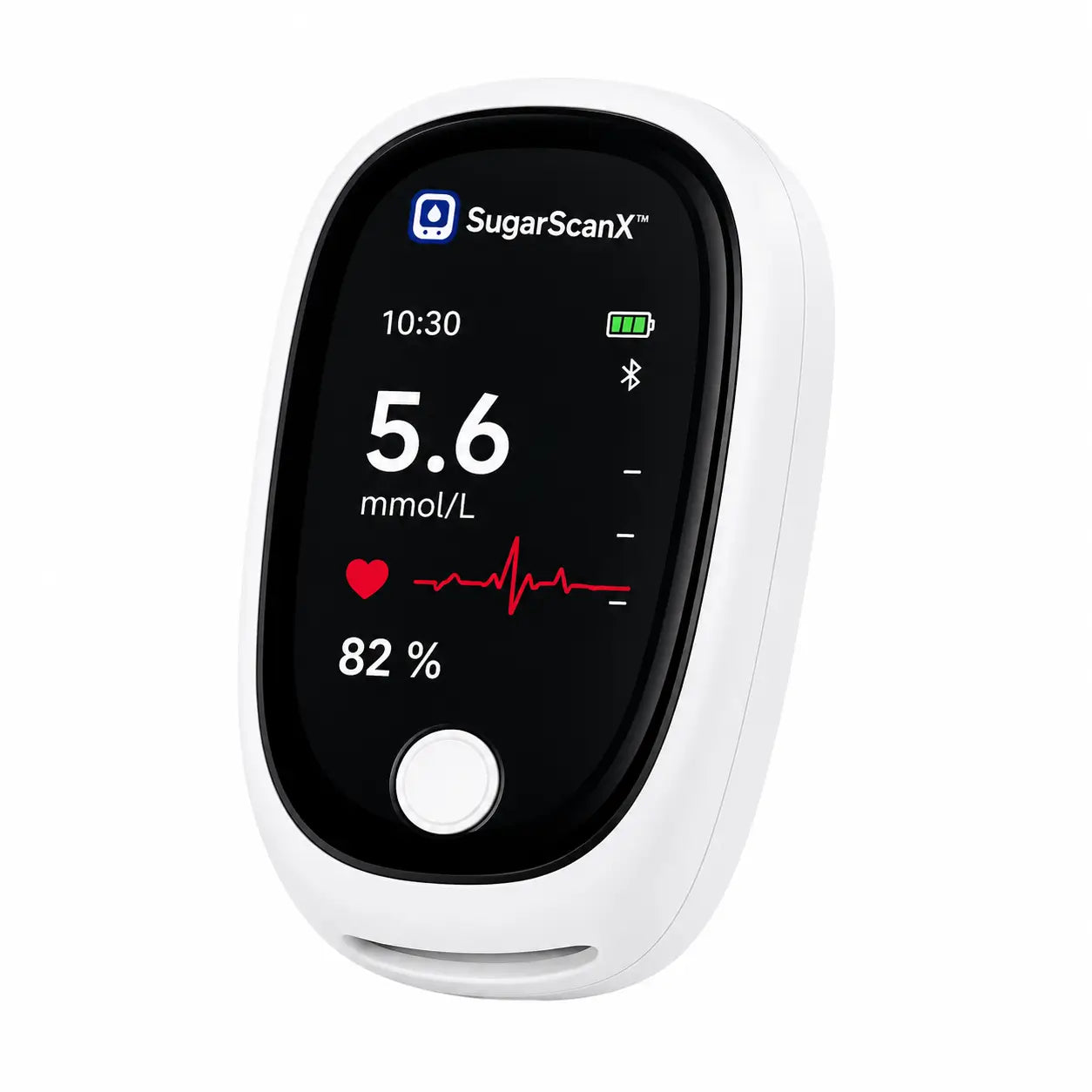 SugarScanX™ Capteur Glycémique | Contrôlez votre glycémie en 5 secondes, sans piqûres, sans douleur !