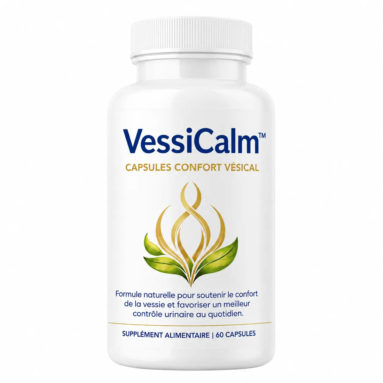 VessiCalm™ Capsules Confort Vésical | Rétablit le plein contrôle de la vessie en seulement 7 jours !