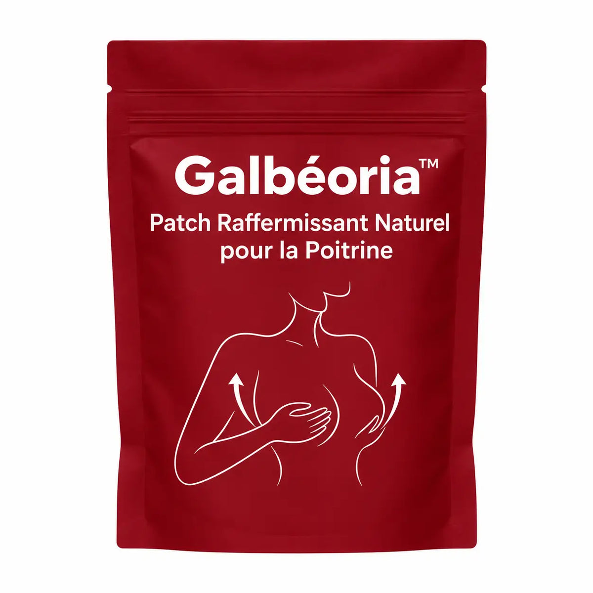 Galbéoria™ Patch Raffermissant Naturel pour la Poitrine | Redonne galbe et fermeté en 14 jours sans chirurgie!