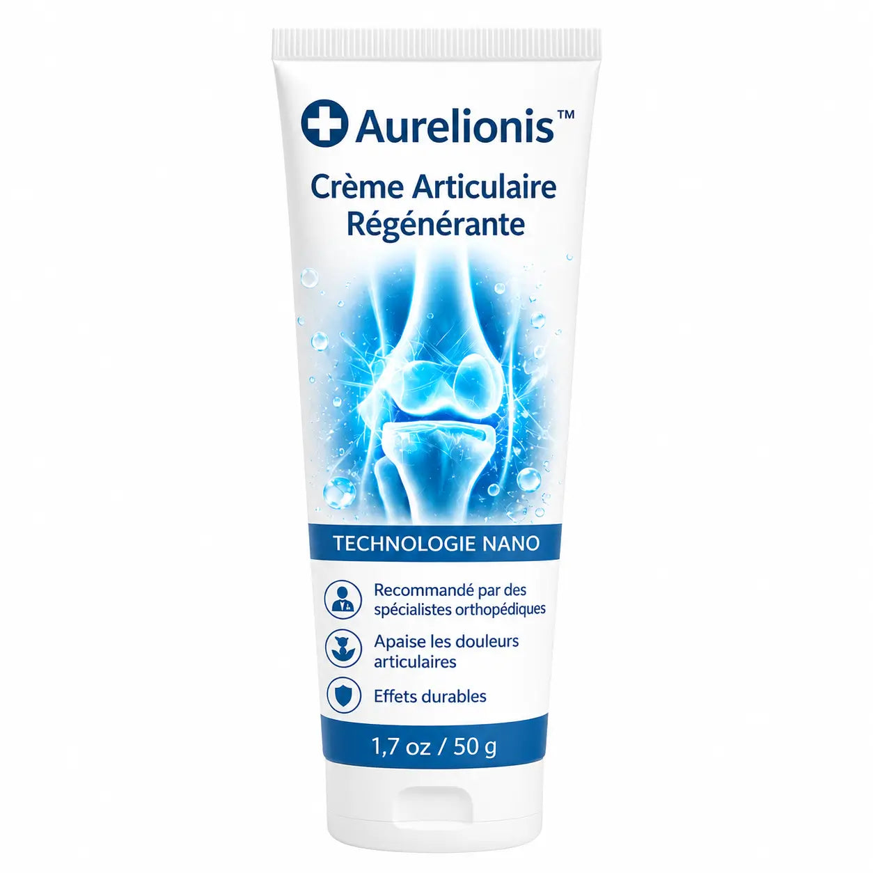 Aurelionis™ Crème Articulaire Régénérante | Éliminez jusqu’à 97 % de vos douleurs articulaires en seulement 4 jours !