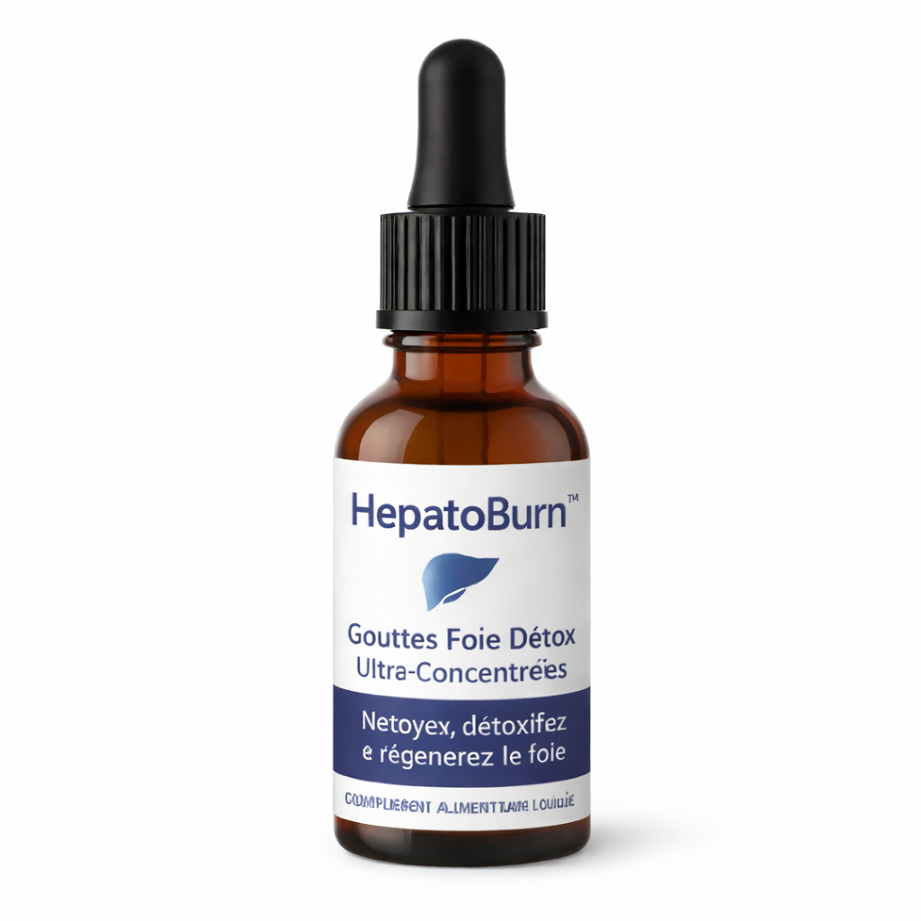 HepatoBurn™ Gouttes Foie Détox Ultra-Concentrées | Décrassez votre foie et déclenchez une perte de 5 kg en 7 jours !