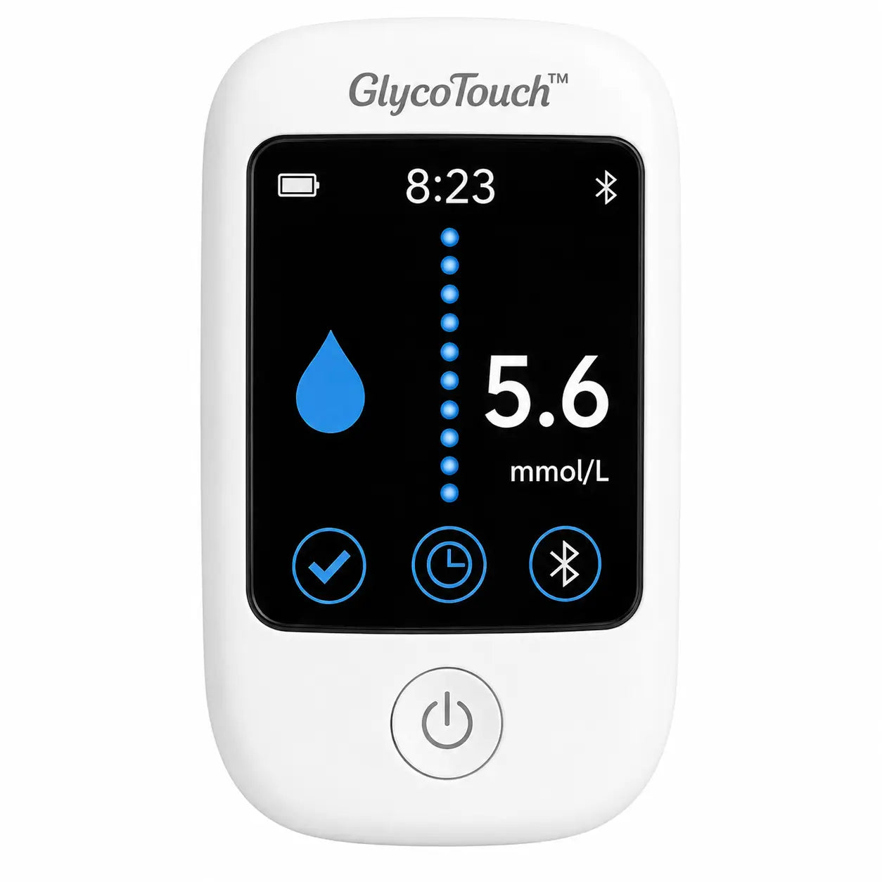 GlycoTouch™ Moniteur Sans Aiguille | Oubliez les piqûres, posez votre doigt et contrôlez votre glycémie en 5 secondes sans douleur !