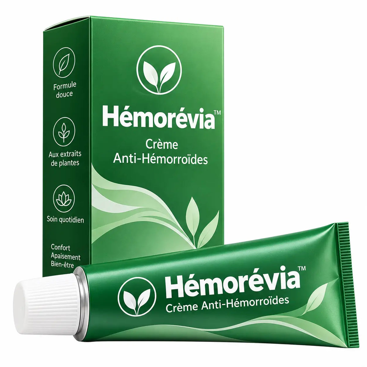 Hémorévia™ Crème Anti-Hémorroïdes | Traite 99% des hémorroïdes dès la première application !