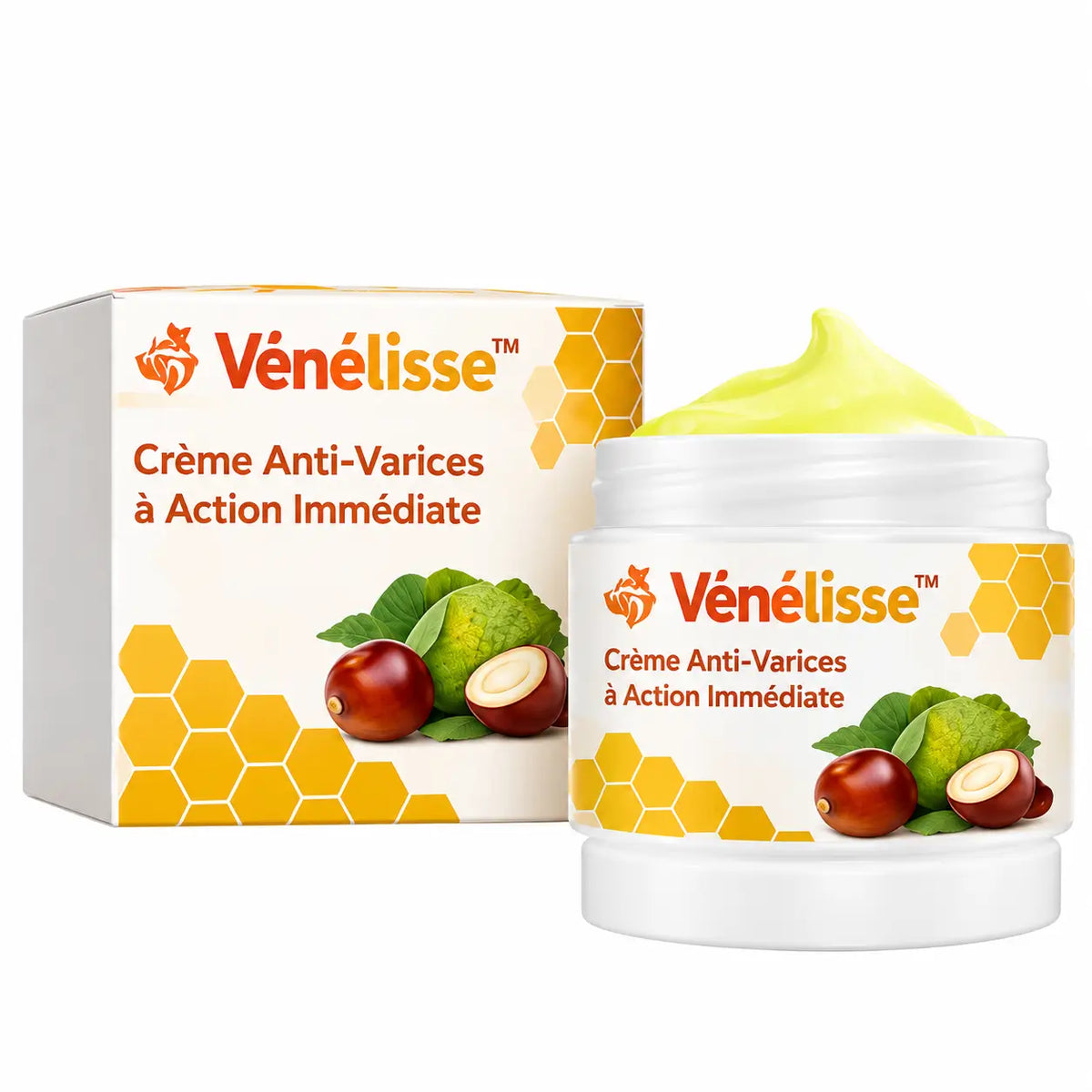 Vénélisse™ Crème Anti-Varices à Action Immédiate | Faites disparaître vos varices en 3 minutes !