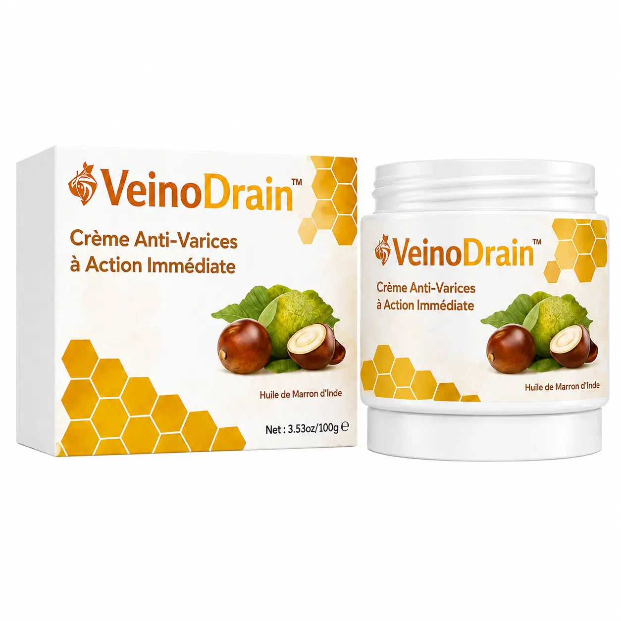 VeinoDrain™ Crème Anti-Varices à Action Immédiate | Faites disparaître vos varices en 3 minutes !