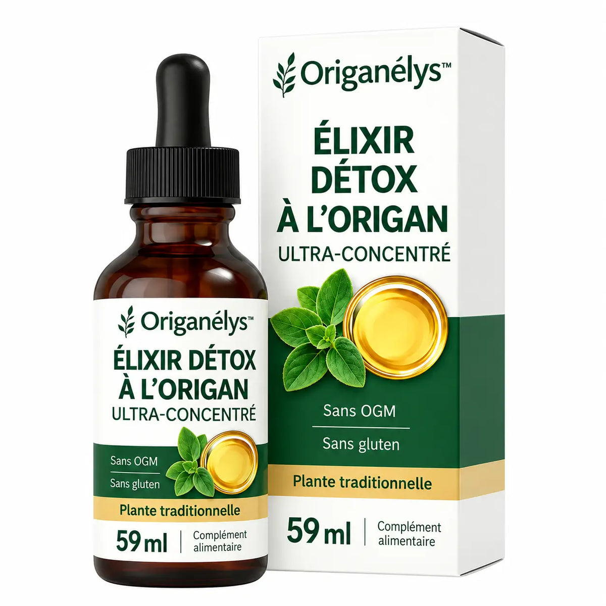 Origanélys™ Élixir Détox à l’Origan Ultra-Concentré | Perdez 3 kg de toxines en seulement 48 heures !