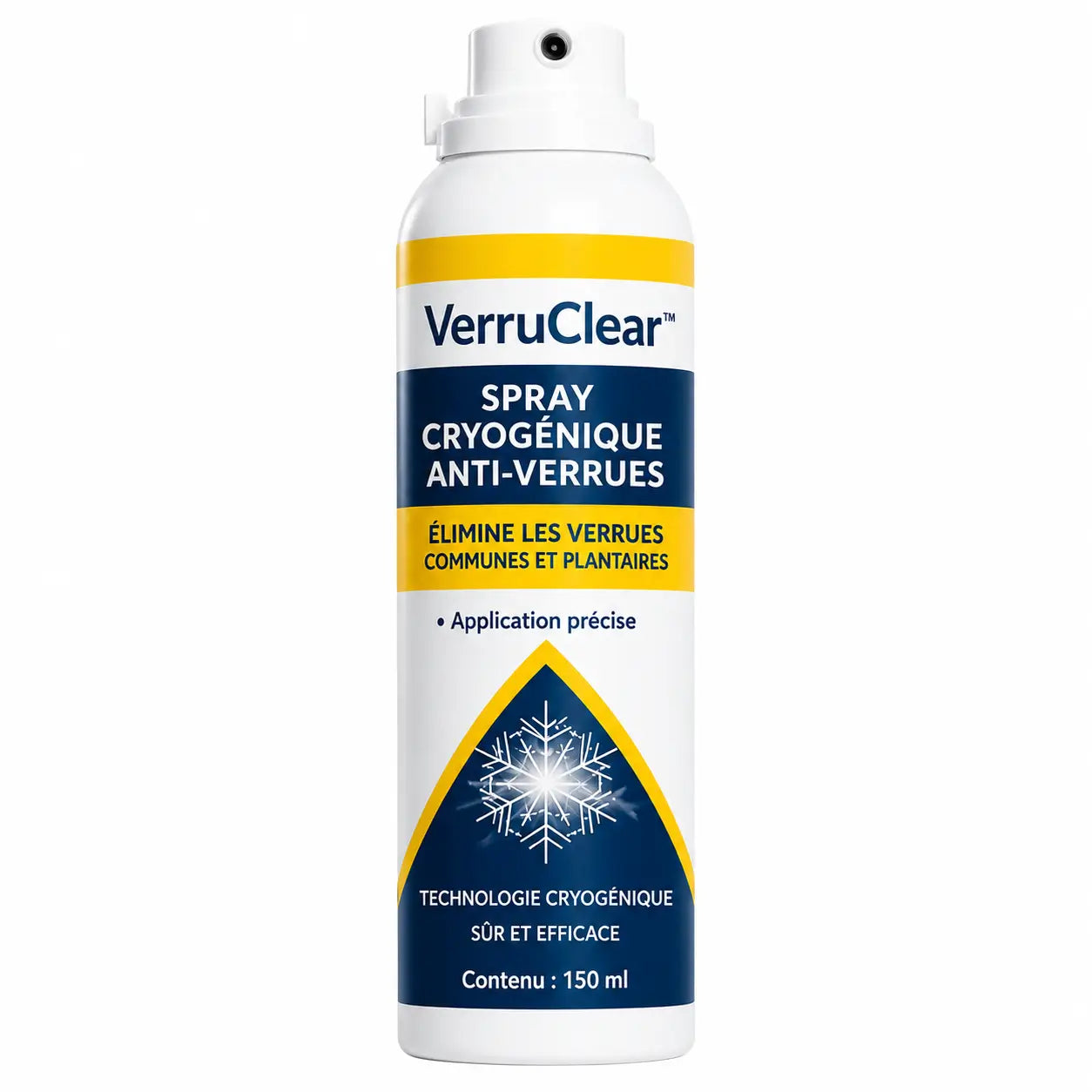 VerruClear™ Spray Cryogénique Anti-Verrues | Élimine les verrues tenaces et adoucit la peau en 7 jours !