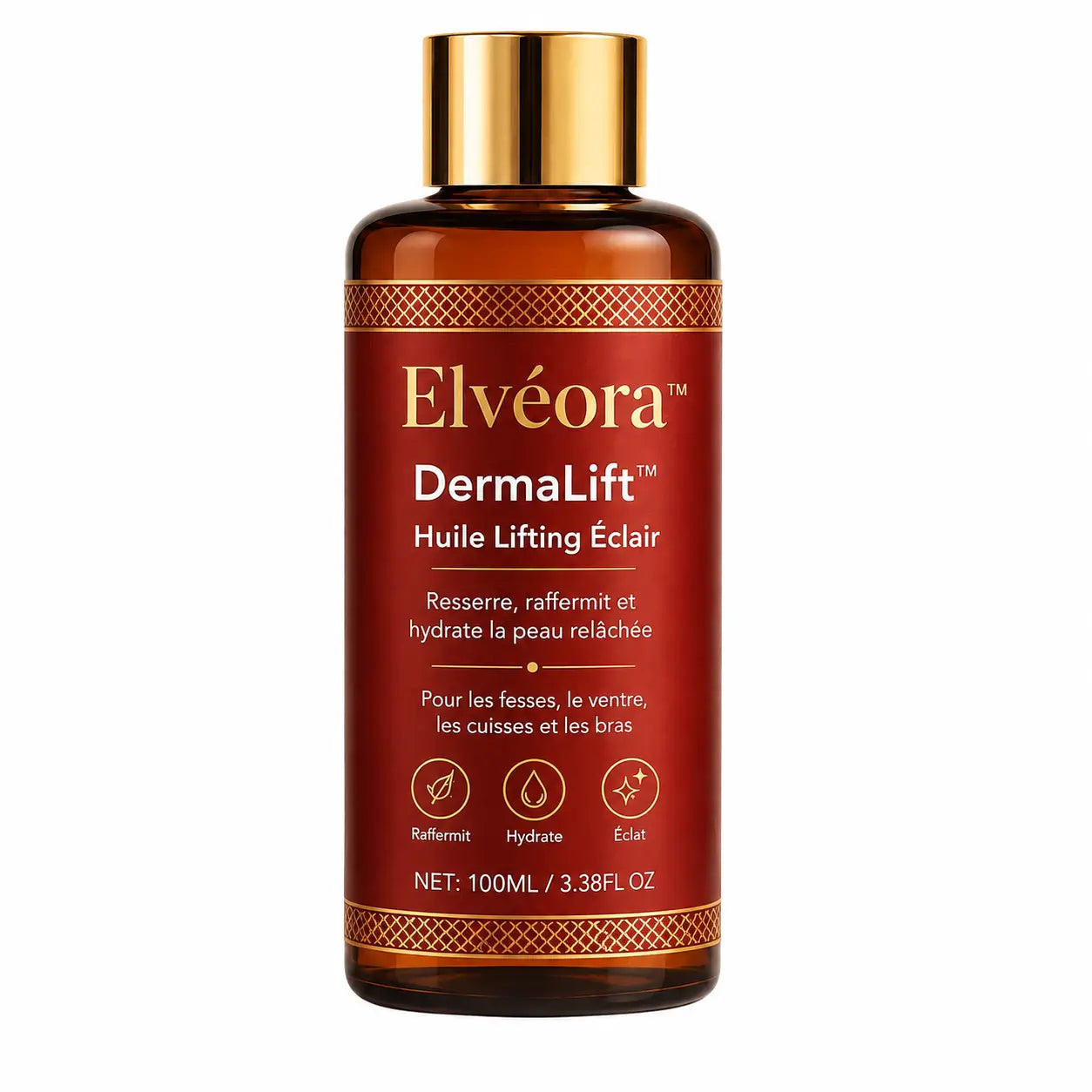 Elvéora™ Huile Lifting Éclair | Raffermit une peau flasque en 24h chrono!