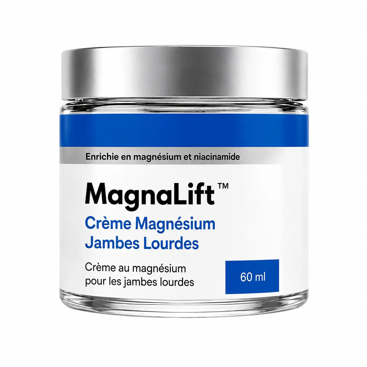 MagnaLift™ Crème Magnésium Jambes Lourdes | Réduisez le gonflement des jambes en seulement 15 minutes !