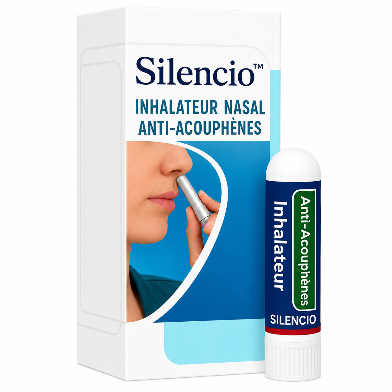 Silencio™ Inhalateur Nasal Anti-Acouphènes | Apaise et élimine les acouphènes en 5 minutes!