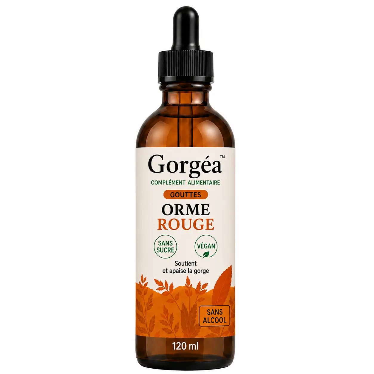 Gorgéa™ Gouttes Gorge à l’Orme Rouge | Stoppez les raclements et retrouvez une voix claire dès 3 semaines !