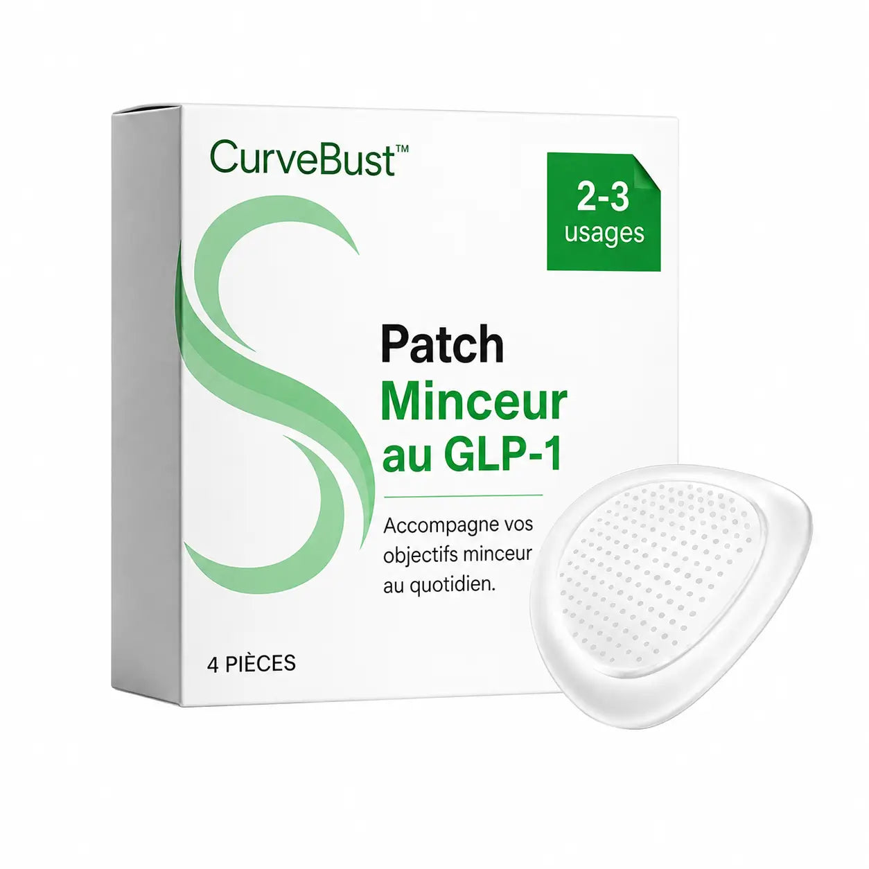 CurveBust™ Patch Minceur au GLP-1 | Perdez jusqu’à 4,3 kilos de graisse en 5 jours !