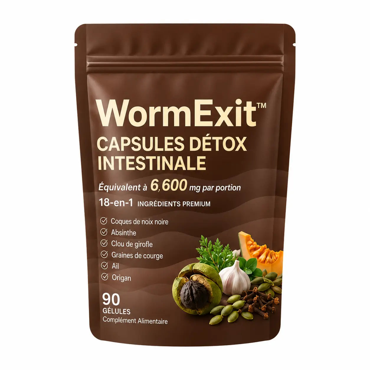 WormExit™ Capsules Détox Intestinale | Fini le ventre gonflé, la fatigue inexpliquée et le brouillard mental. Un système digestif enfin libéré des parasites en 14 jours !