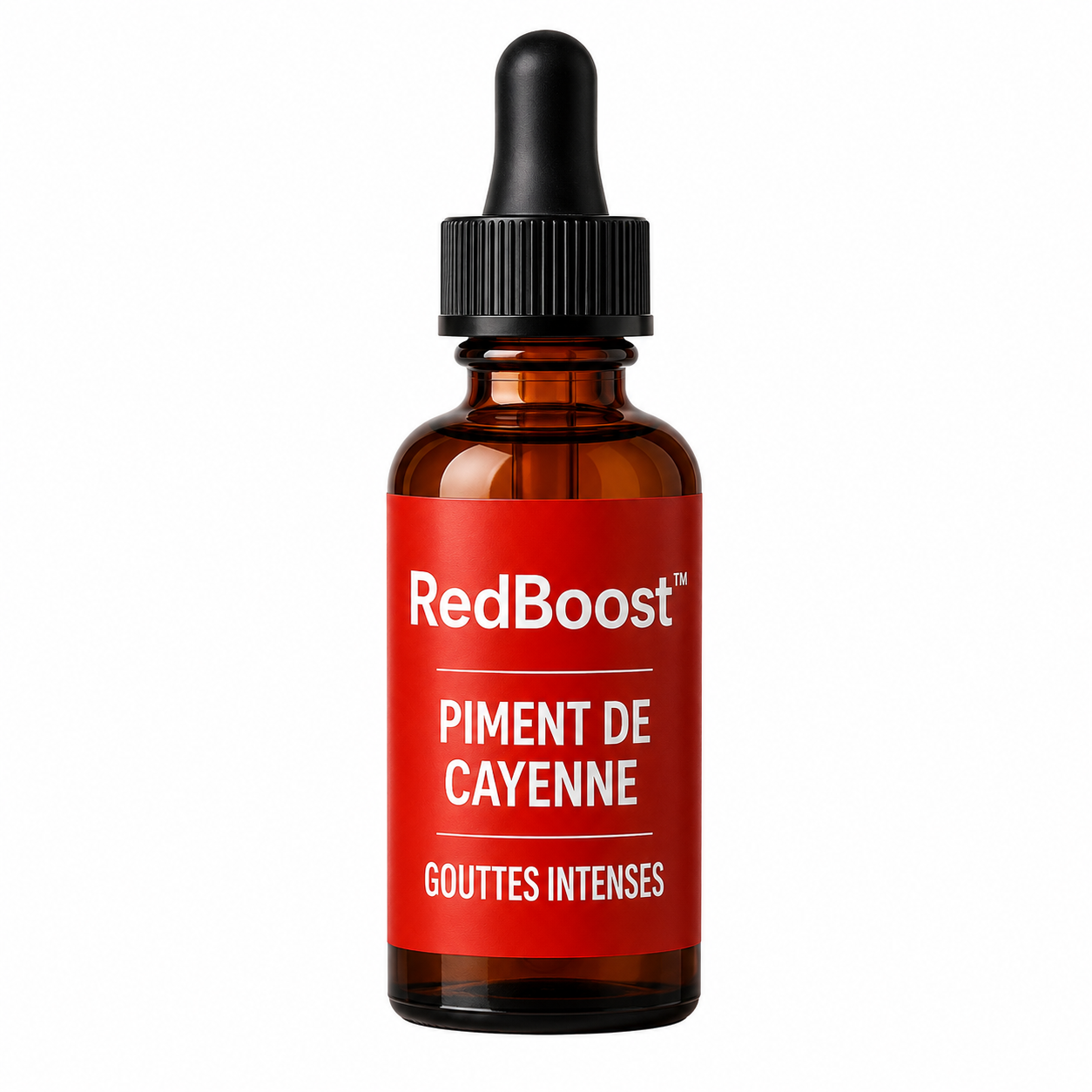 RedBoost™ Gouttes Intenses au Piment de Cayenne | Retrouvez une érection en 3 minutes!