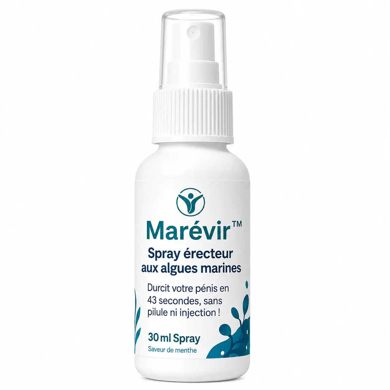 Marévir™ Spray Érecteur aux Algues Marines | Durcit votre pénis en 43 secondes, sans pilule ni injection!