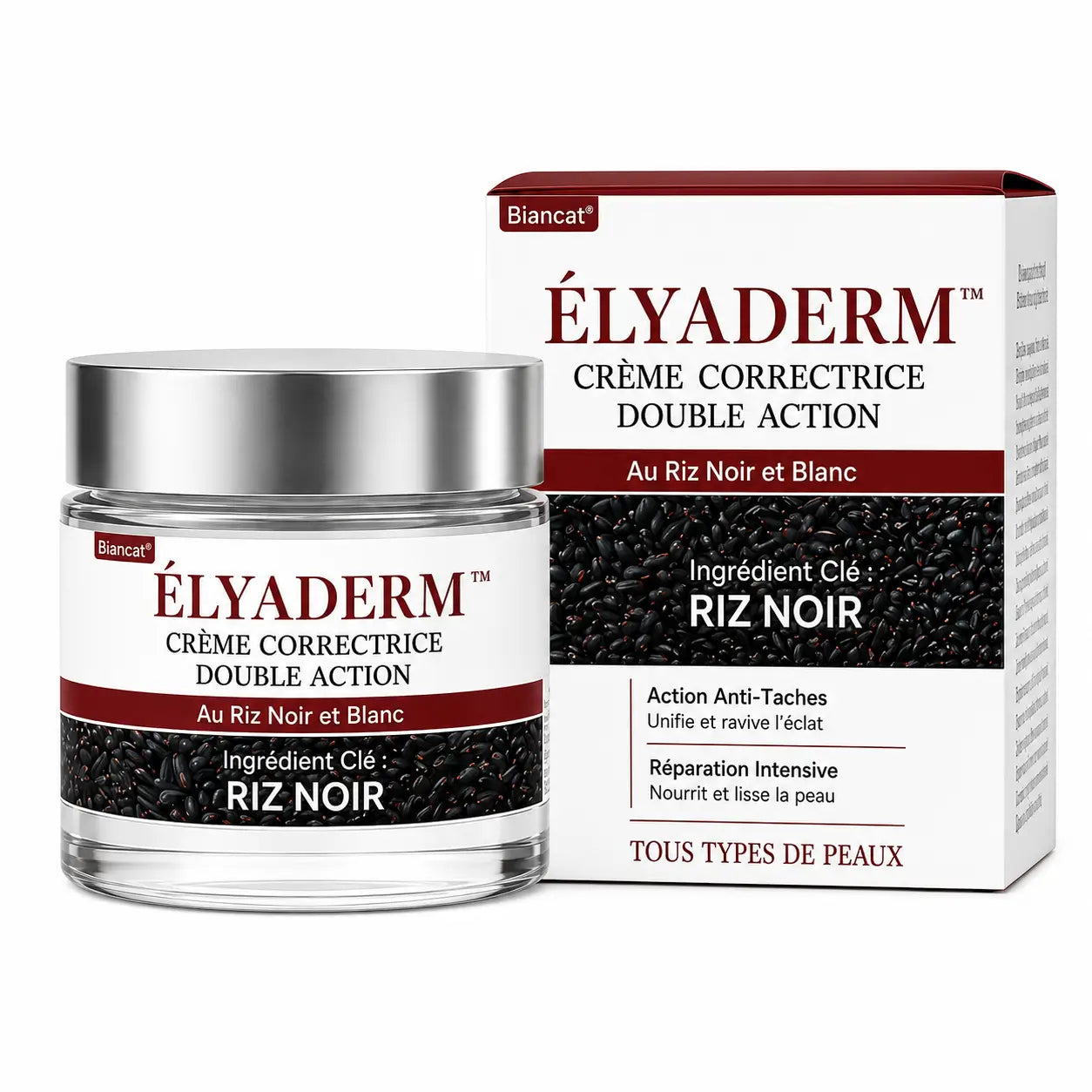 Élyaderm™ Crème Correctrice Double Action | Faites disparaître vos imperfections cutanées en seulement 7 jours !