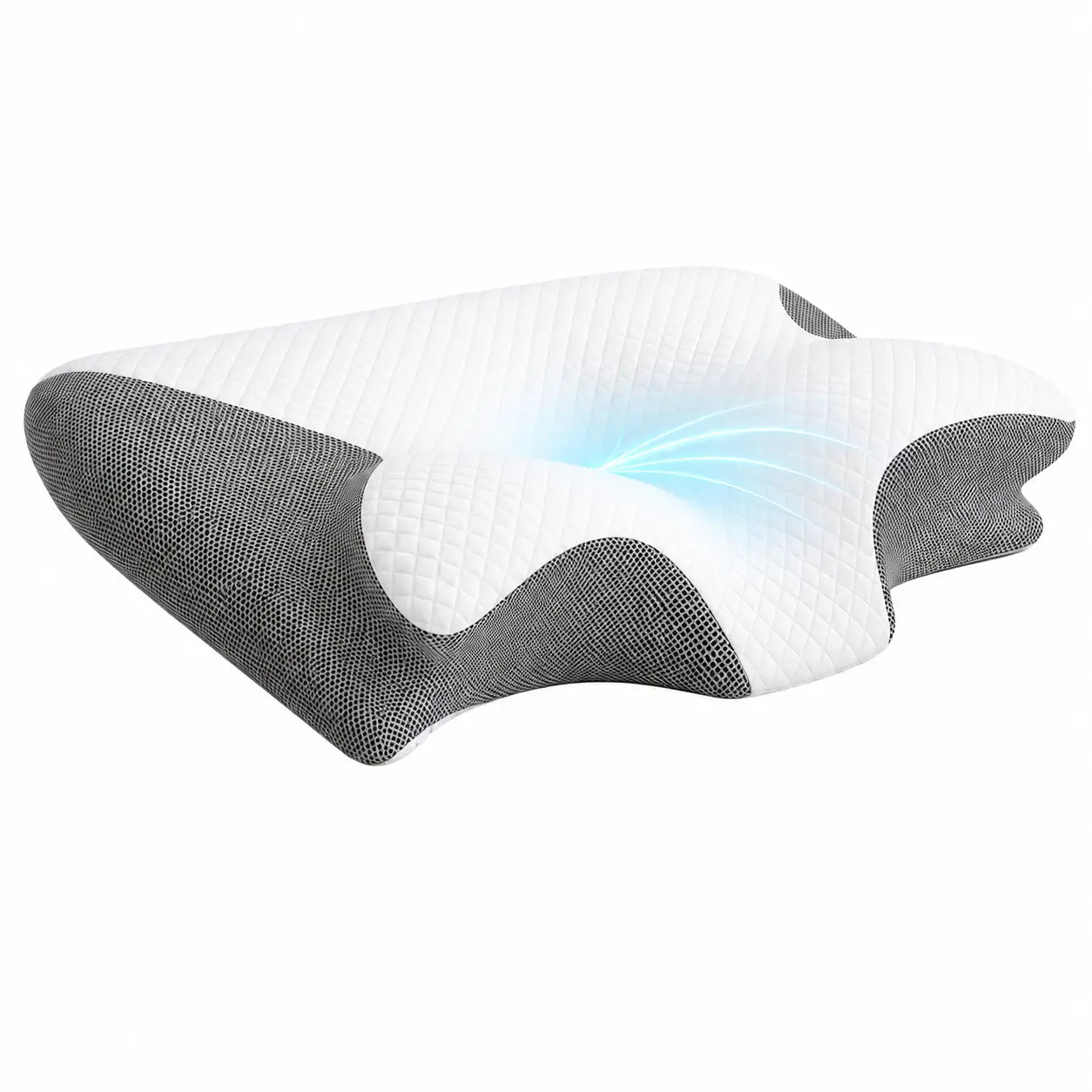 Cervélys™ Oreiller Cervical à Mémoire de Forme | Retrouvez des nuits sans douleurs en 3 minutes !