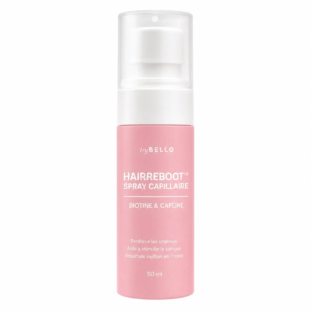 HairReboot™ Spray Capillaire Biotine & Caféine | Relancez la pousse, freinez la chute et densifiez vos cheveux en 16 semaines !