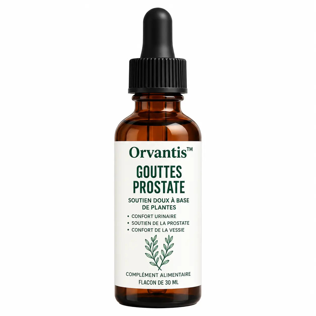 Orvantis™ Gouttes Prostate | Retrouvez un jet puissant et dormez enfin toute la nuit sans interruption !