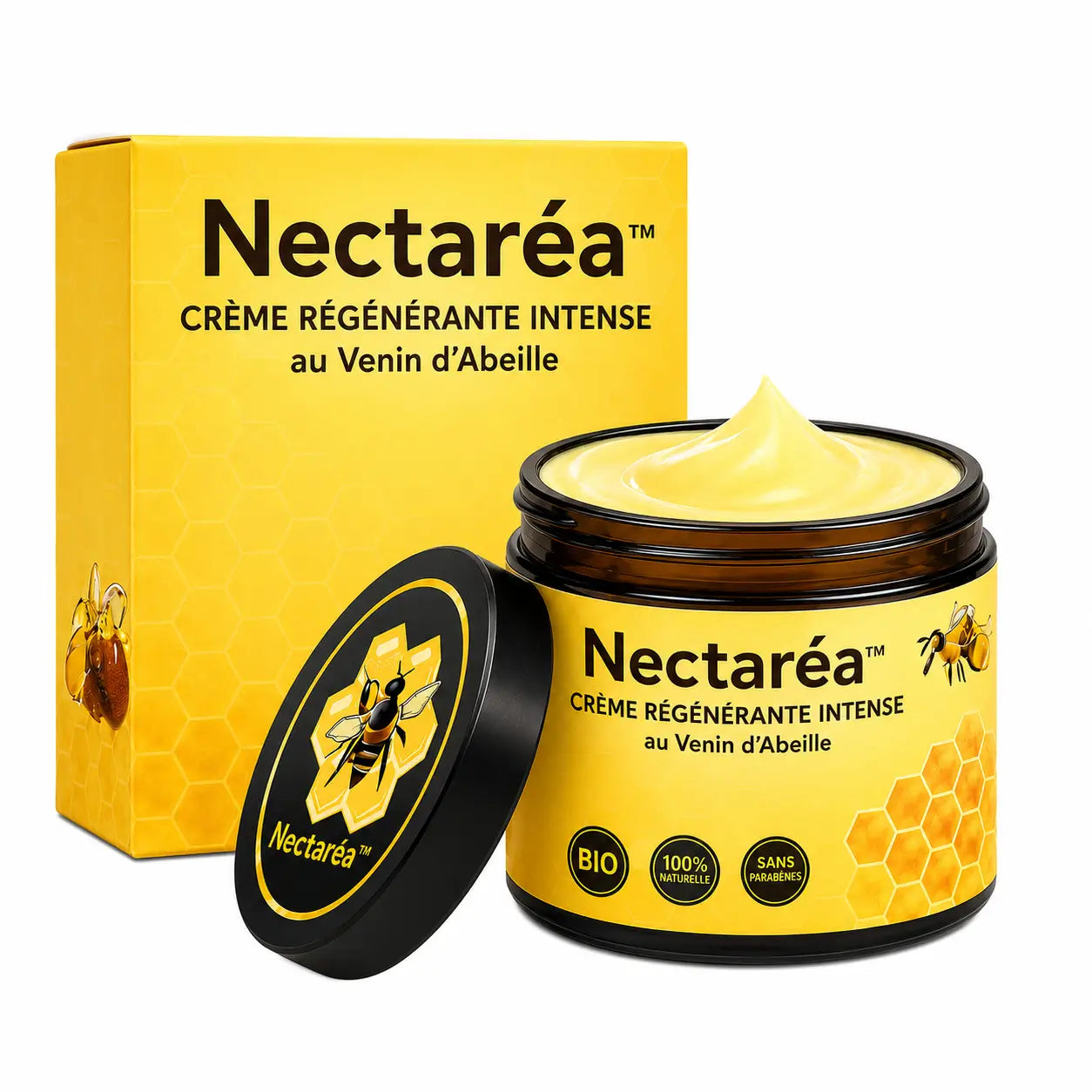 Nectaréa™ Crème Régénérante Intense | Répare et raffermit votre peau en 10 minutes !