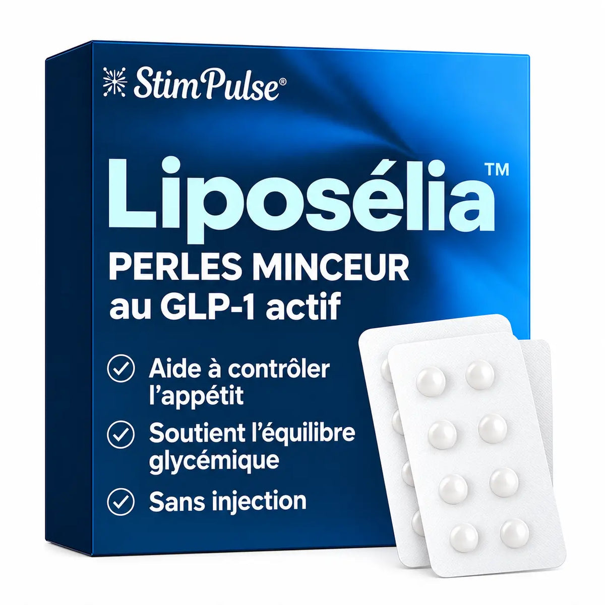 Liposélia™ Perles Minceur au GLP-1 Actif | Perdez 6 kilos de graisse en 5 jours sans régime ni piqûre!
