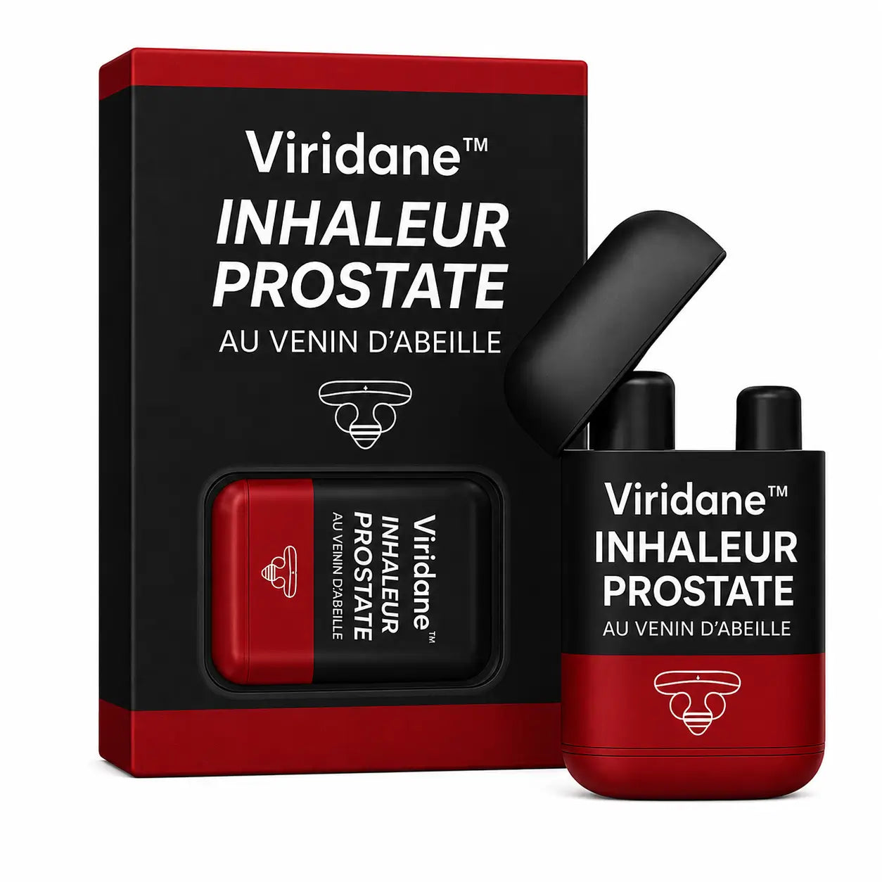 Viridane™ Inhaleur Prostate au Venin d’Abeille | Retrouvez une érection en 3 minutes !