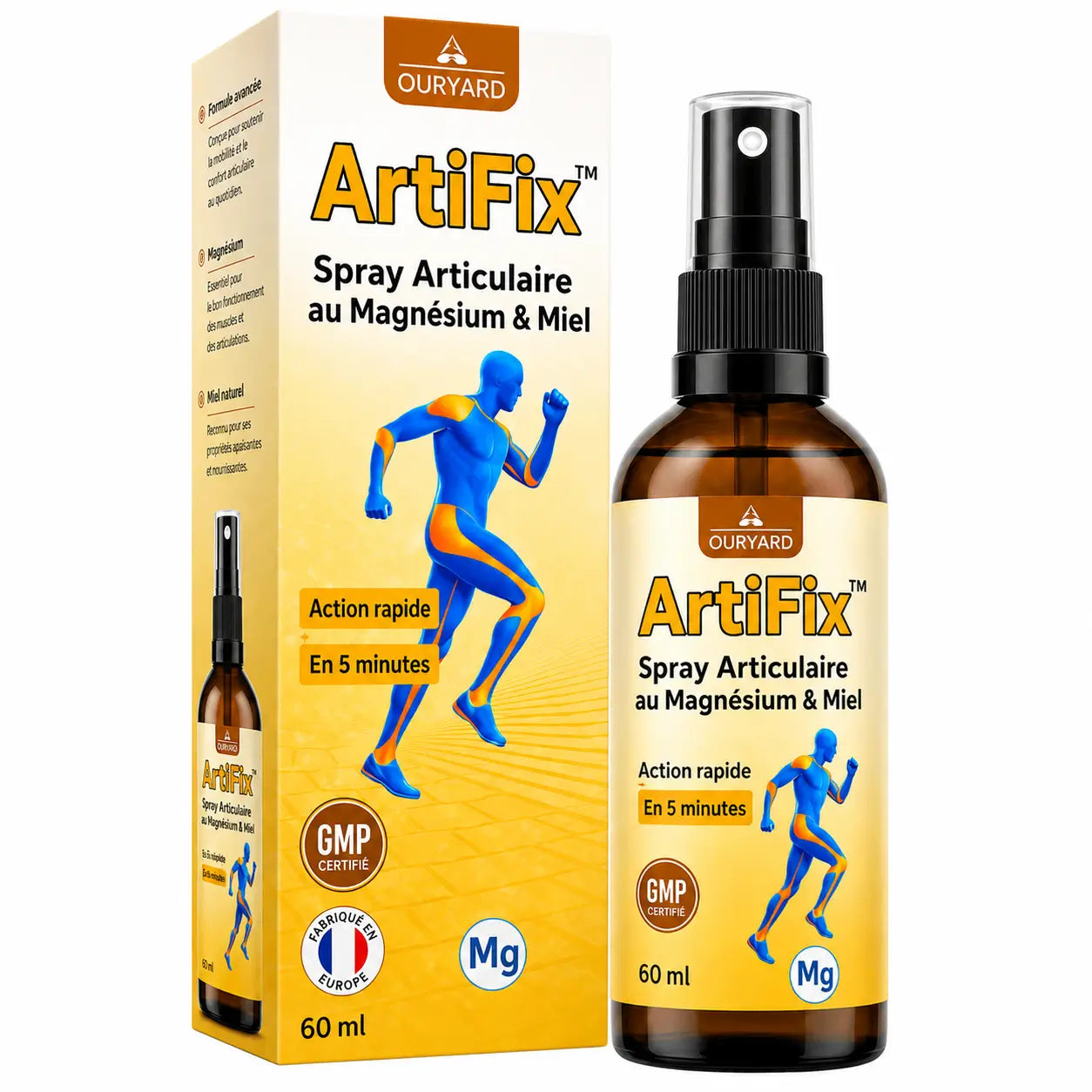 ArtiFix™ Spray Articulaire au Magnésium & Miel | Répare vos articulations et élimine la douleur en 10 minutes !