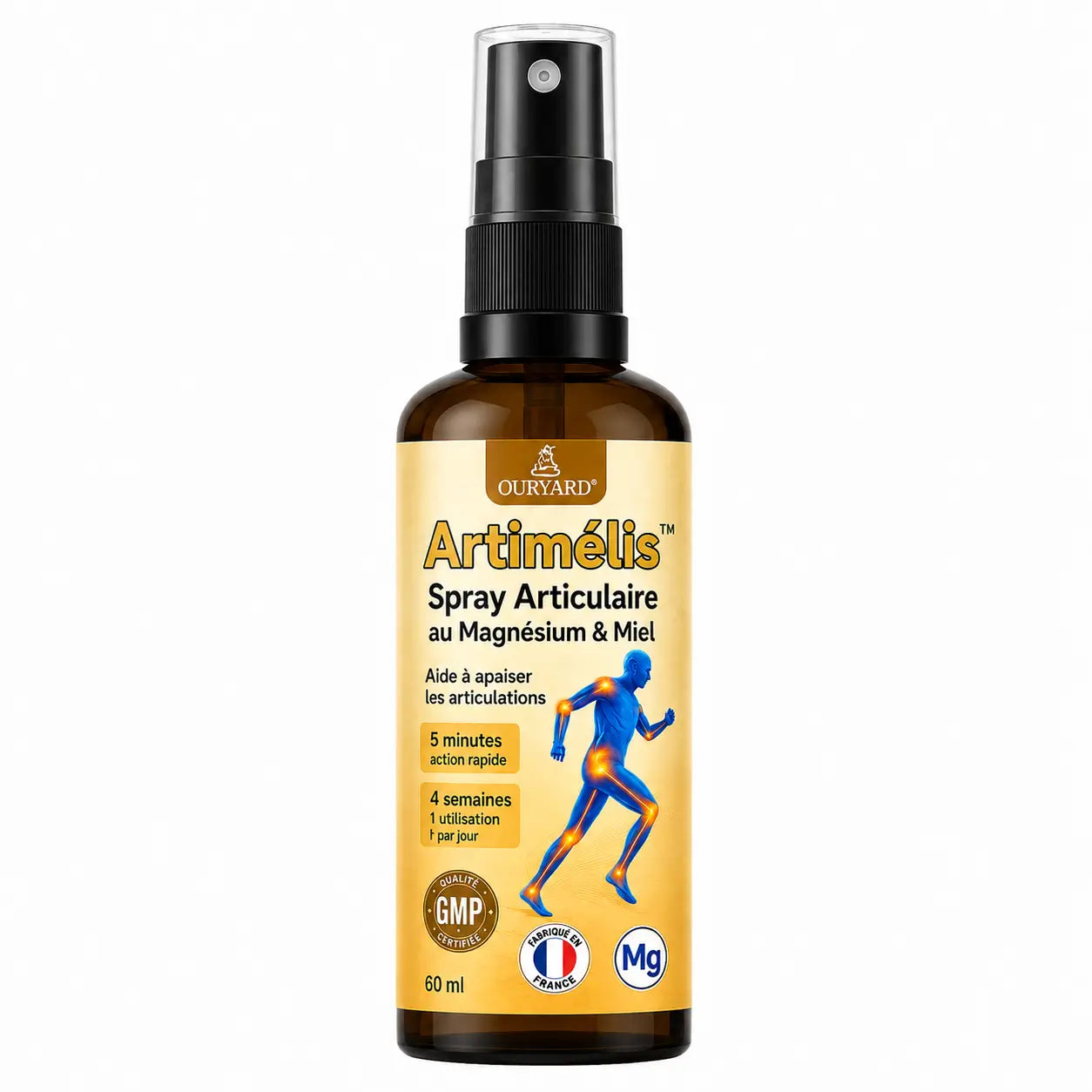 Artimélis™ Spray Articulaire au Magnésium & Miel | Répare vos articulations douloureuses en 10 minutes!