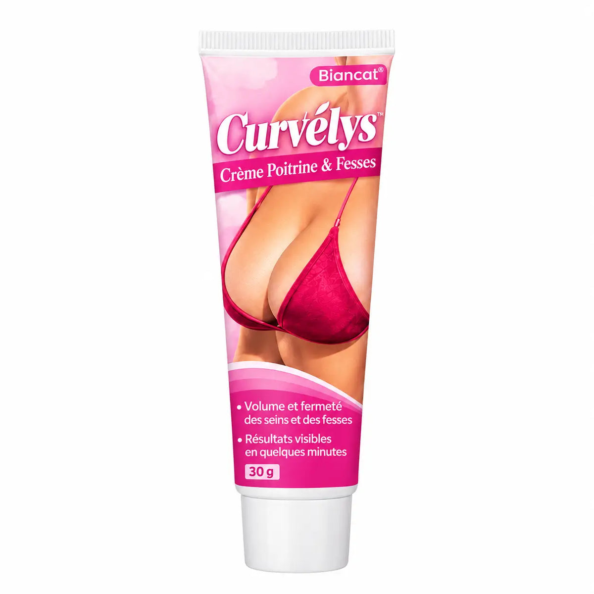 Curvélys™ Crème Poitrine & Fesses | Augmentez vos formes en quelques minutes et affichez un volume irrésistible !