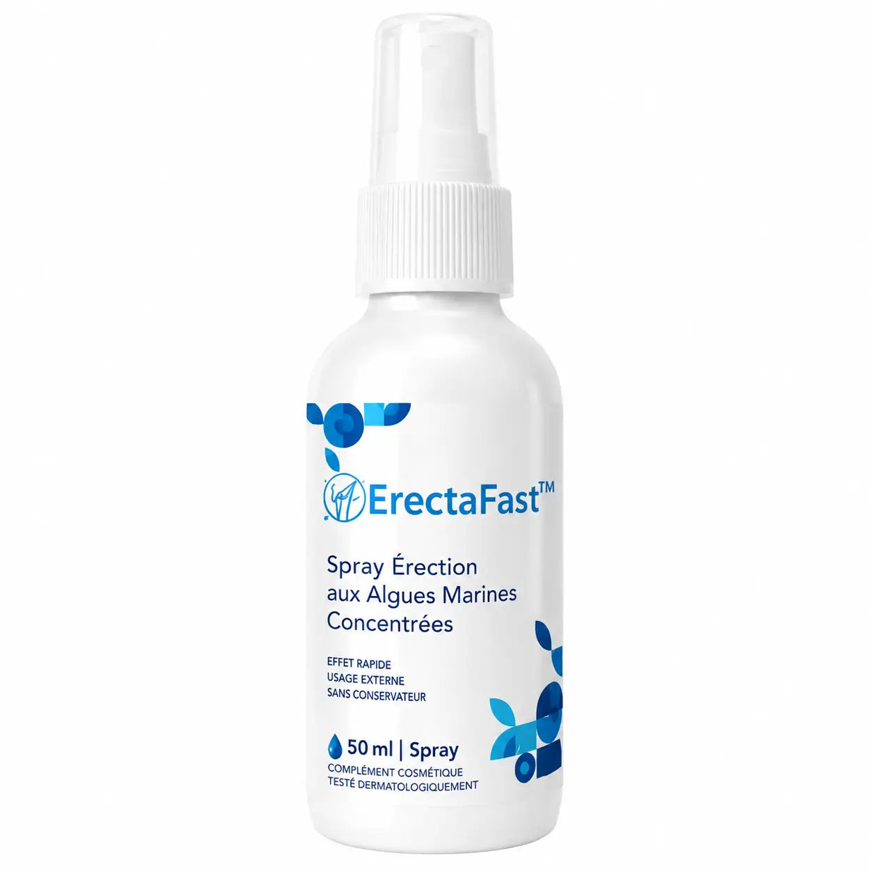 ErectaFast™ Spray Érection aux Algues Marines Concentrées | Retrouvez une érection puissante en 43 secondes!