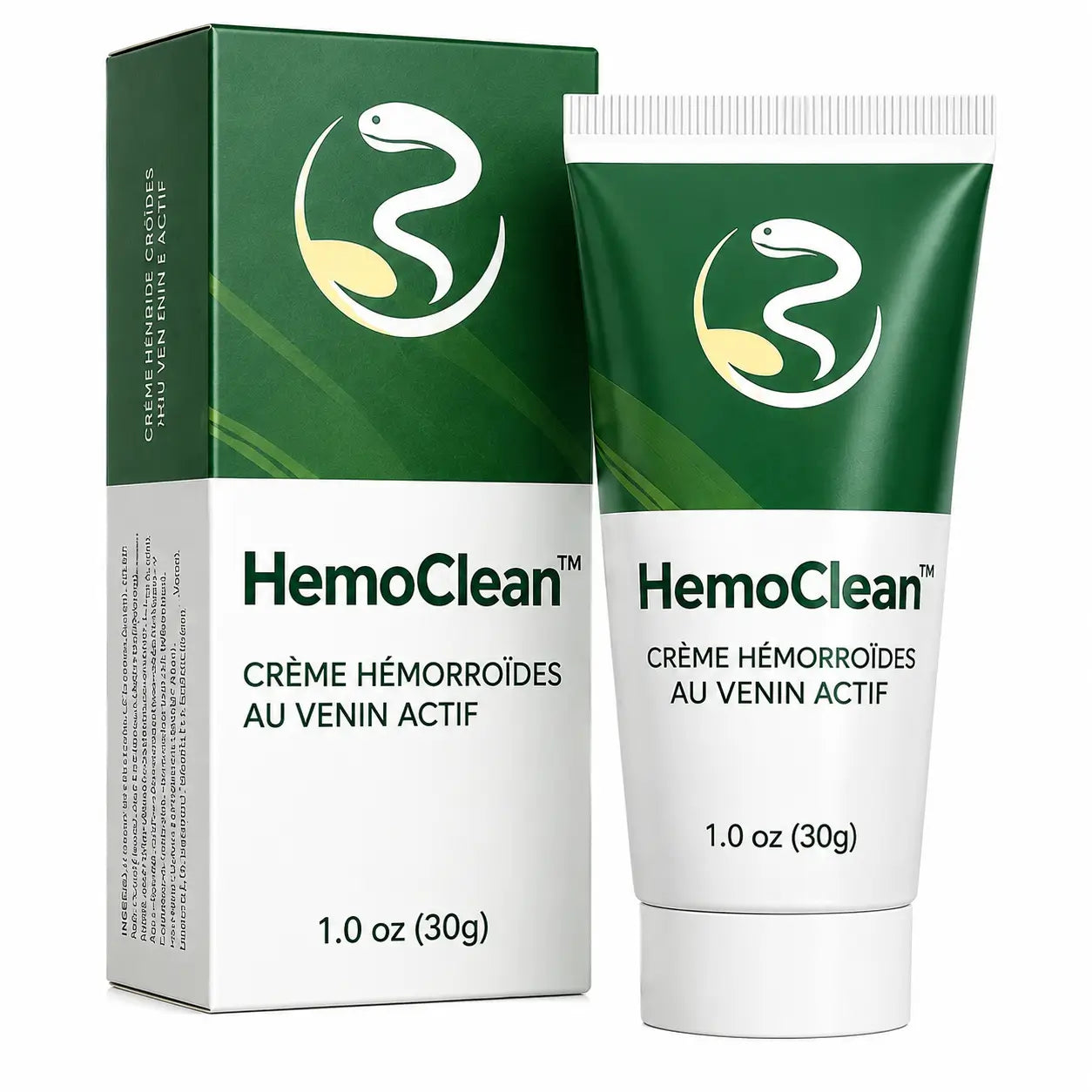 HemoClean™ Crème Hémorroïdes au Venin Actif | Éliminez la douleur et le gonflement dès la première application !