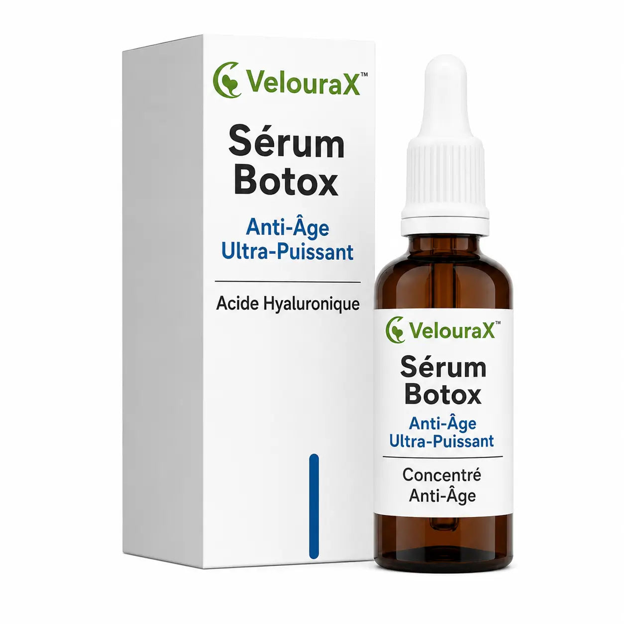 VelouraX™ Sérum Botox Anti-Âge Ultra-Puissant | Lisse 98 % des rides en 15h – Sans piqûre, sans chirurgie !