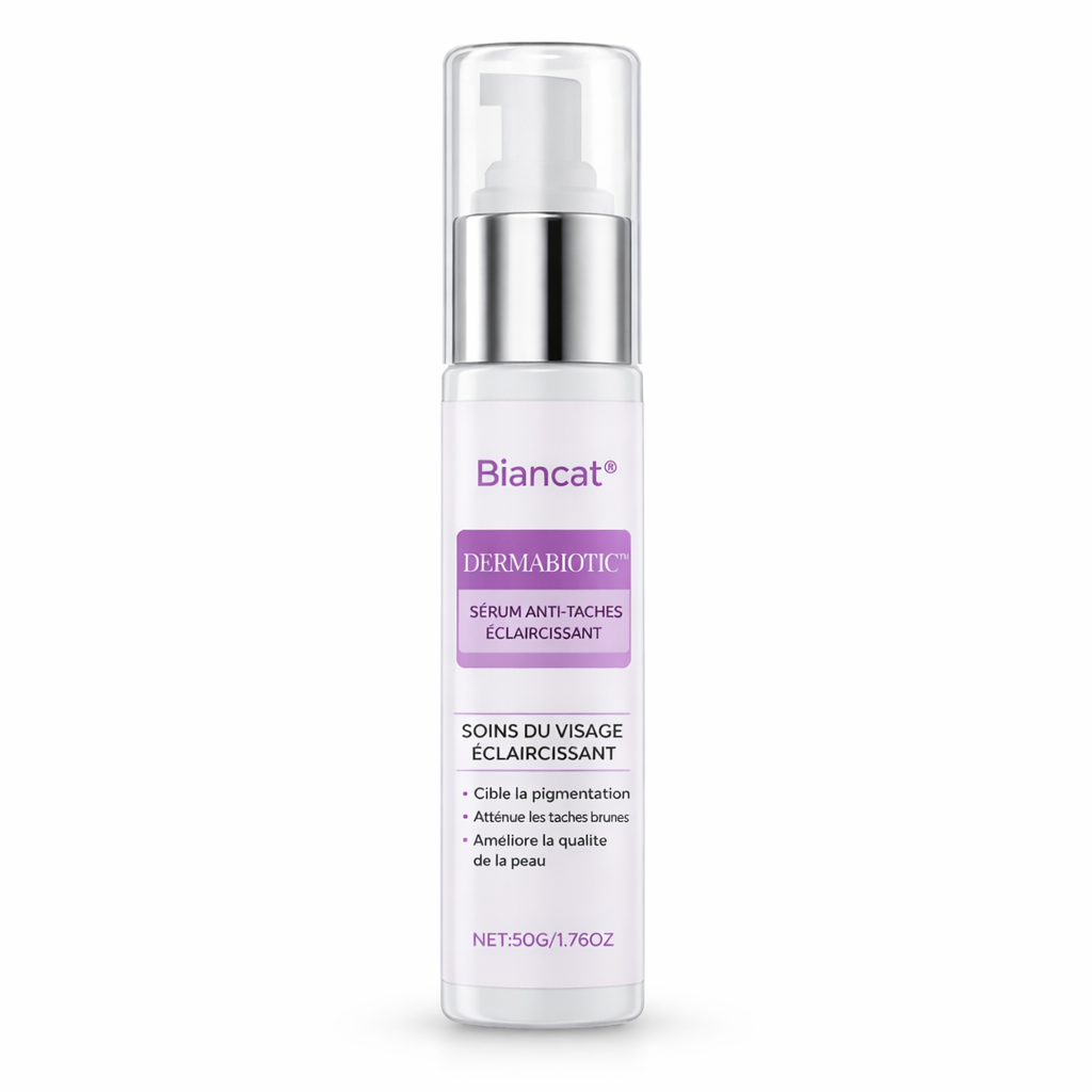 DermaBiotic™ Sérum Anti-Taches Éclaircissant | Effacez vos taches brunes en 72 heures chrono!
