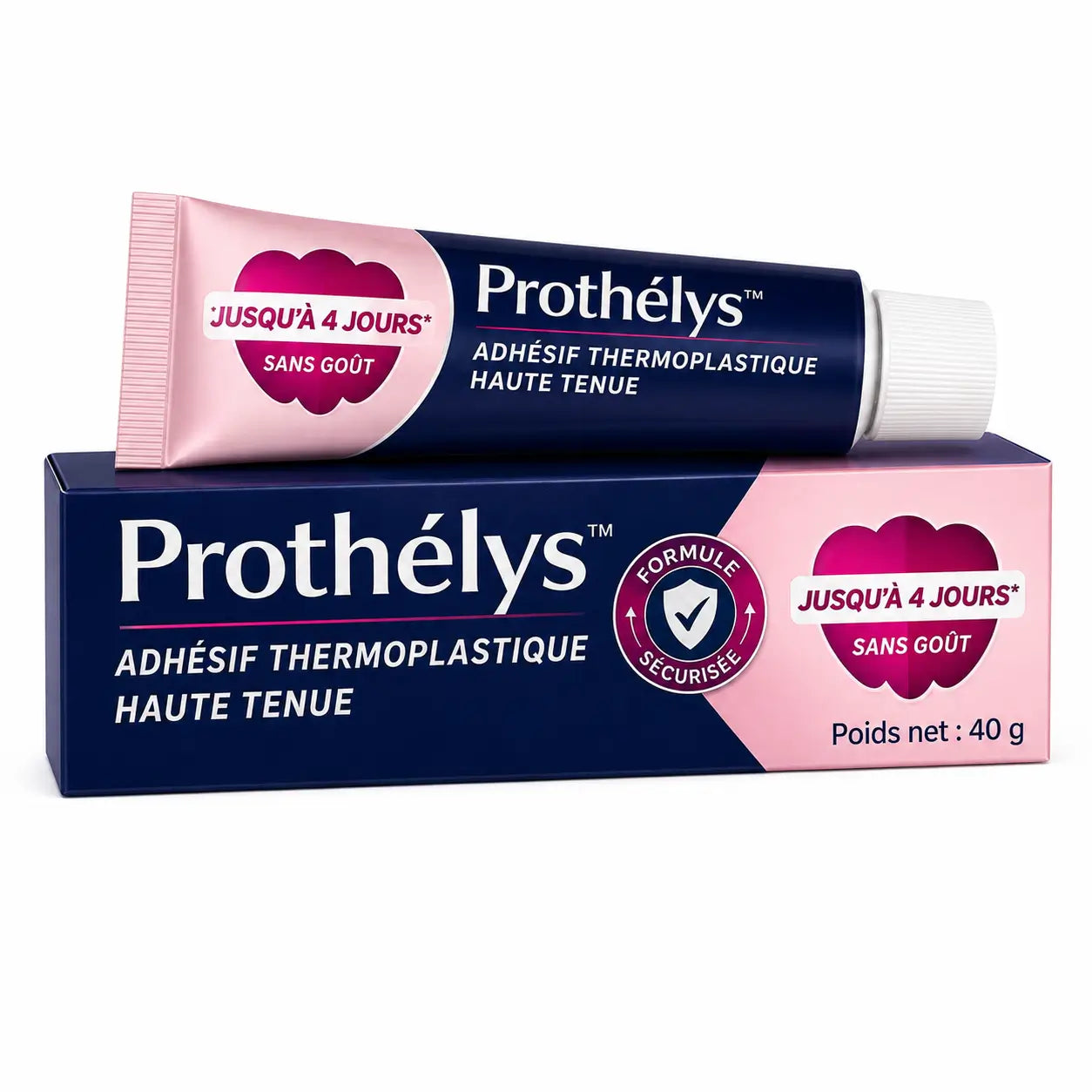 Prothélys™ Adhésif Thermoplastique Haute Tenue | Fixe instantanément votre prothèse, stoppe les mouvements gênants en 3 minutes !
