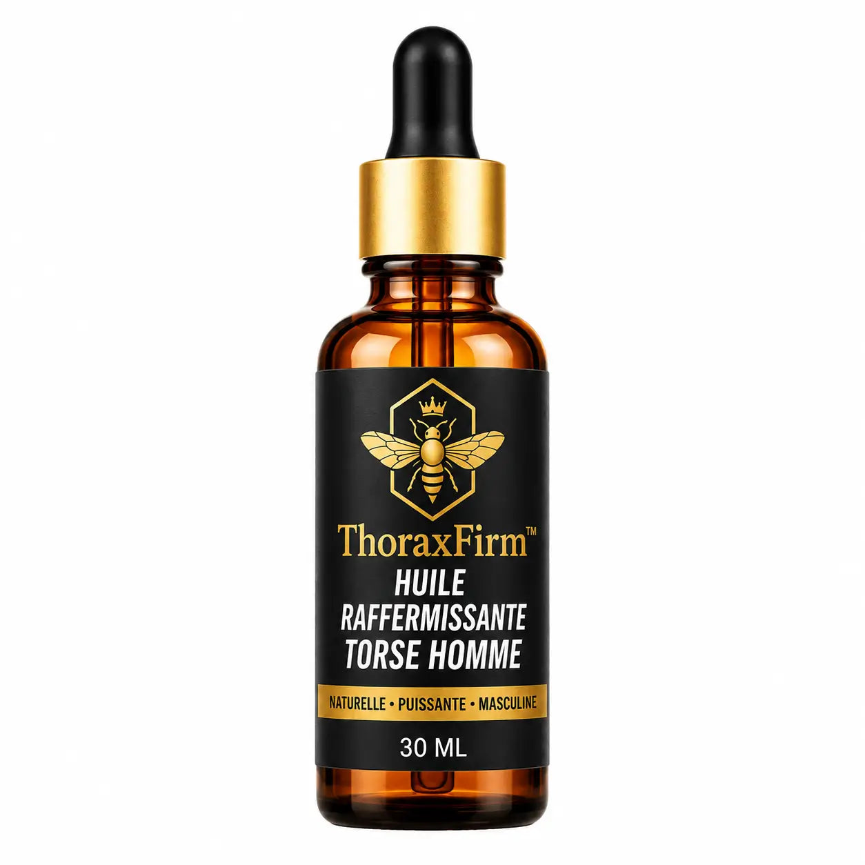 ThoraxFirm™ Huile Raffermissante Torse Homme | Transformez une poitrine molle en torse plus ferme, plus plat et plus viril !