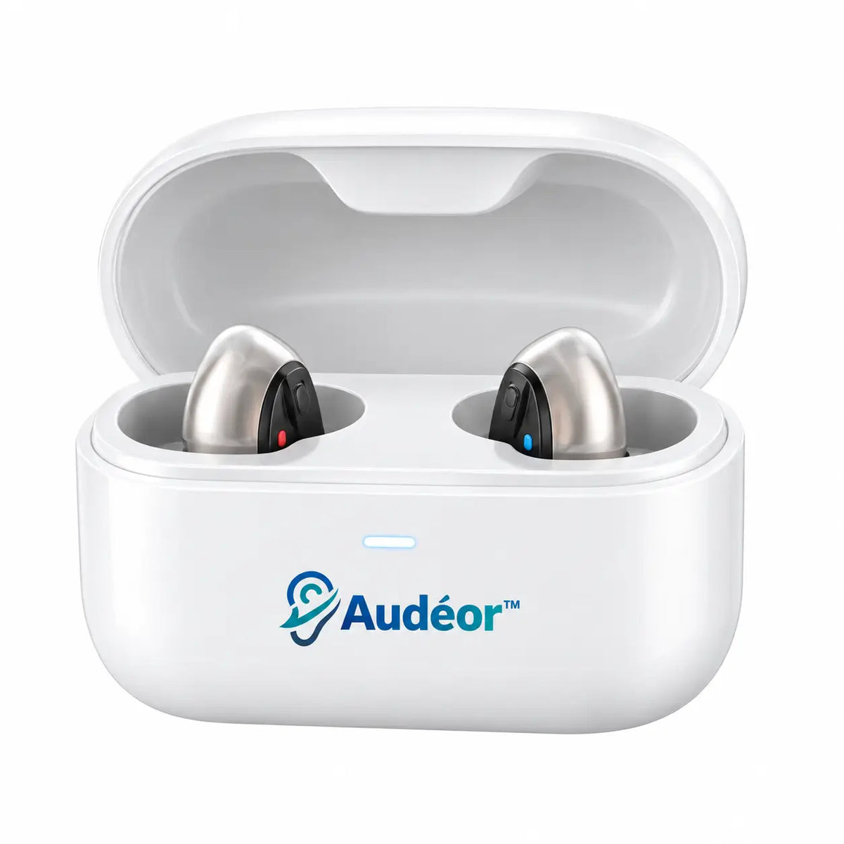 Audéor™ Appareil Auditif Invisible à Technologie TriCore | Entendez parfaitement en 3 secondes, sans aucun sifflement !