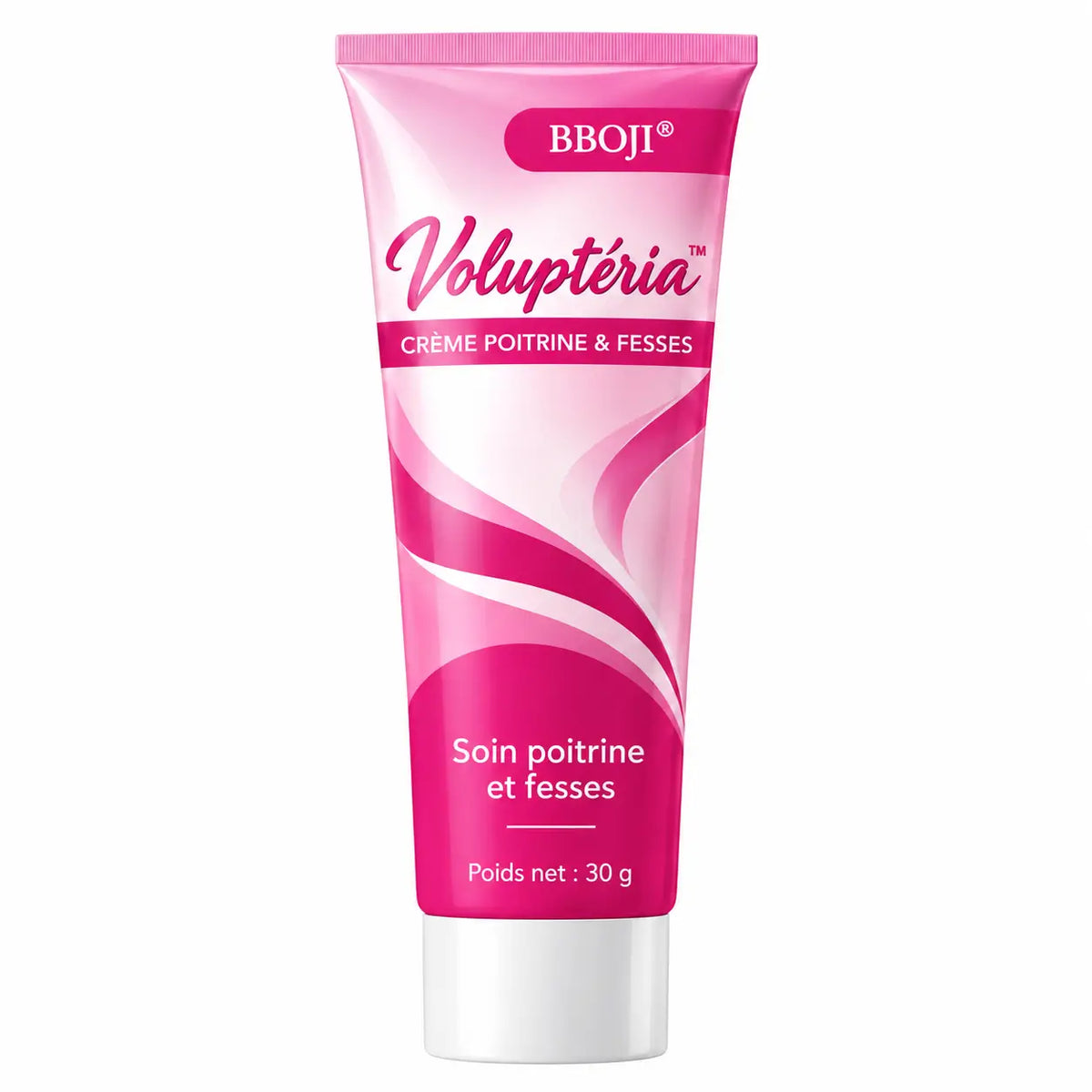 Voluptéria™ Crème Poitrine & Fesses | Augmente visiblement vos formes en quelques minutes !