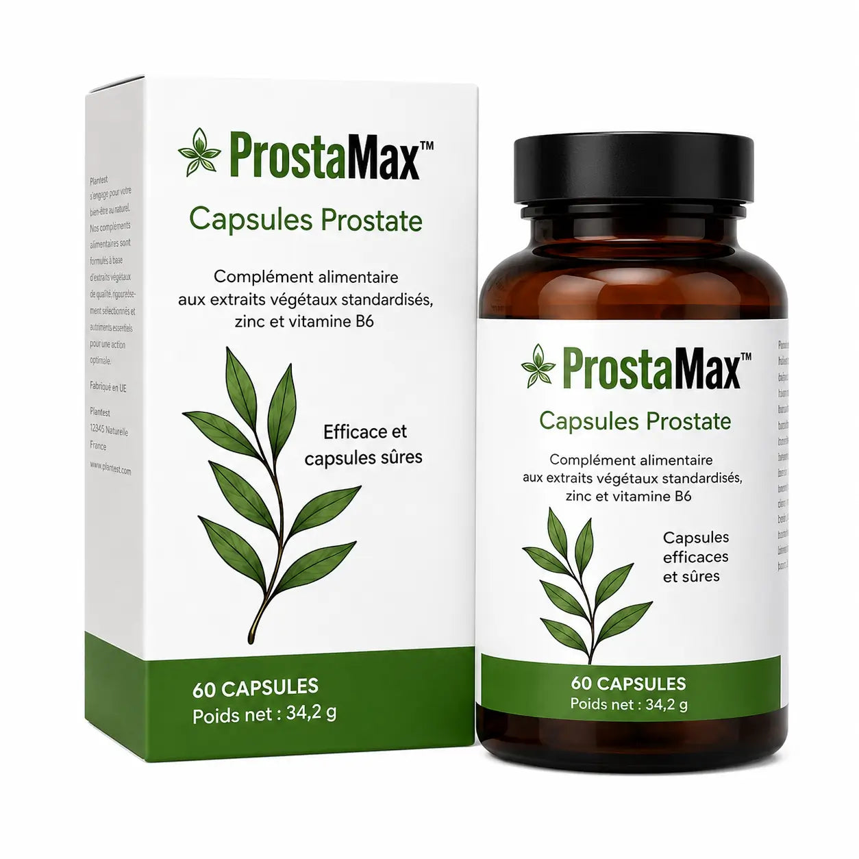 ProstaMax™ Capsules Prostate | Réduisez l'inflammation de la prostate jusqu'à 95 % en 5 jours !