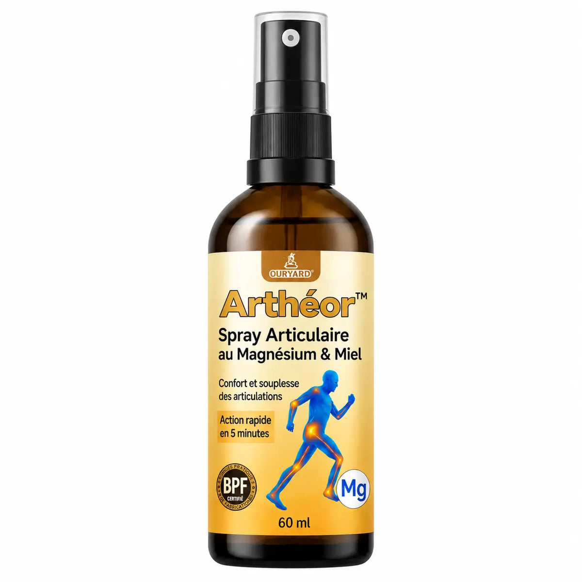 Arthéor™ Spray Articulaire au Magnésium & Miel | Répare vos articulations douloureuses en 10 minutes!