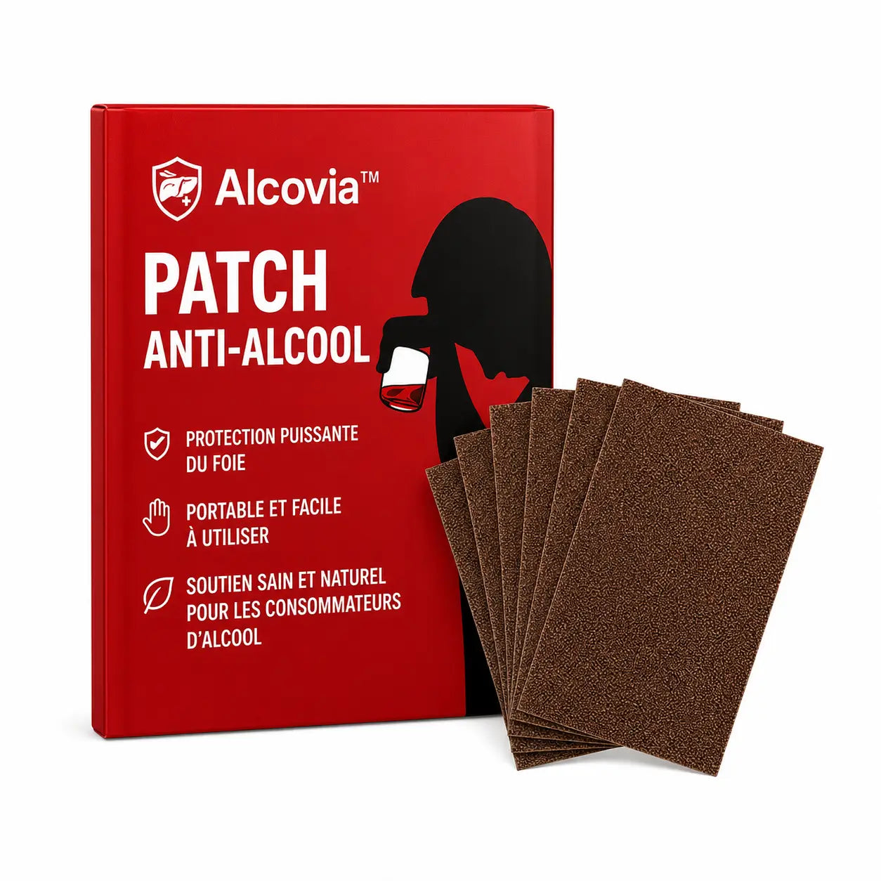 Alcovia™ Patch Anti-Alcool | Stoppez les envies et reprenez le contrôle en 7 jours !