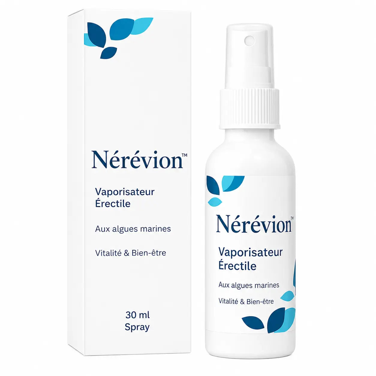 Nérévion™ Vaporisateur Érectile aux Algues Marines | Obtenez une érection dure comme le roc en 43 secondes!