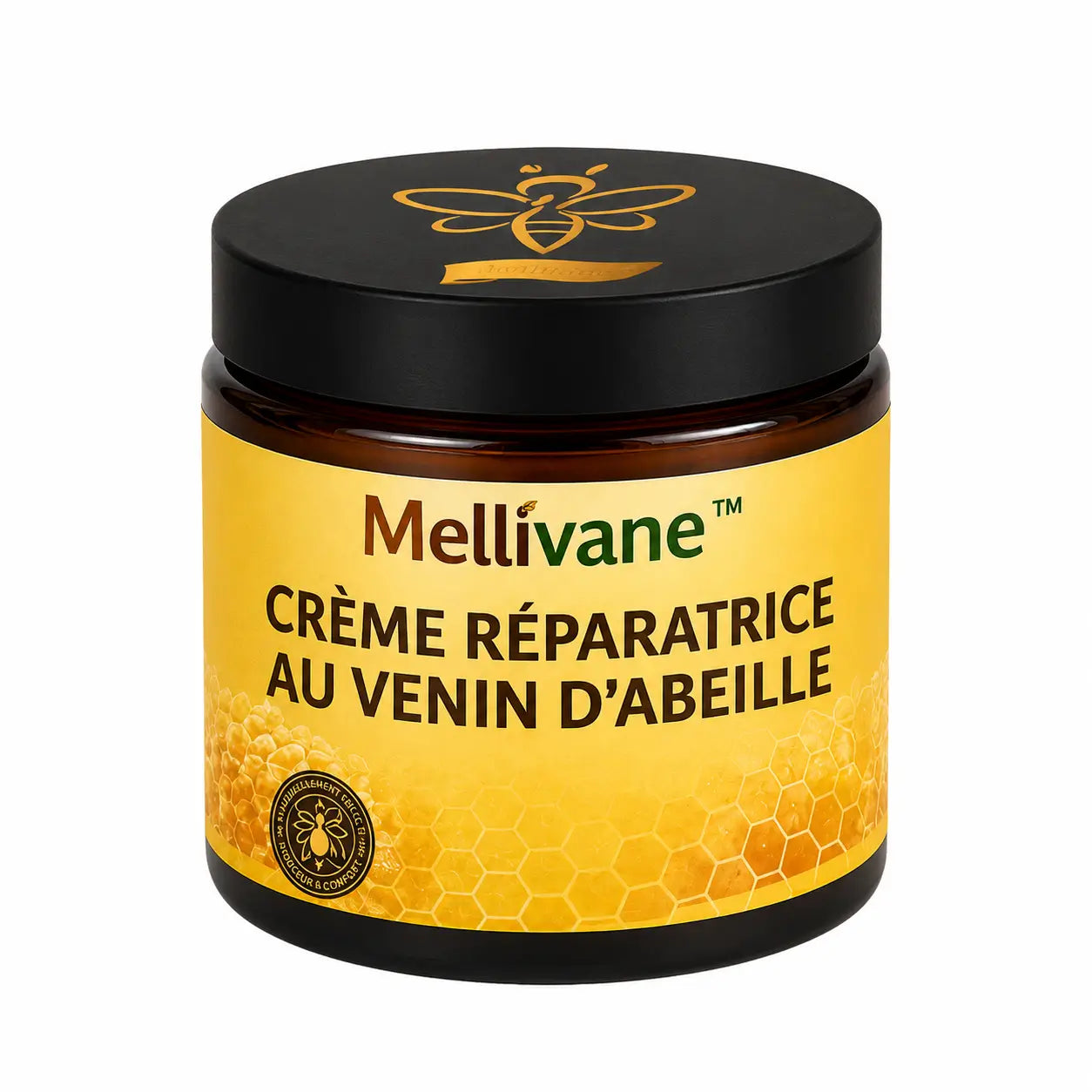 Mellivane™ Crème Réparatrice au Venin d’Abeille | Stoppe rougeurs, eczéma et boutons dès la première application !