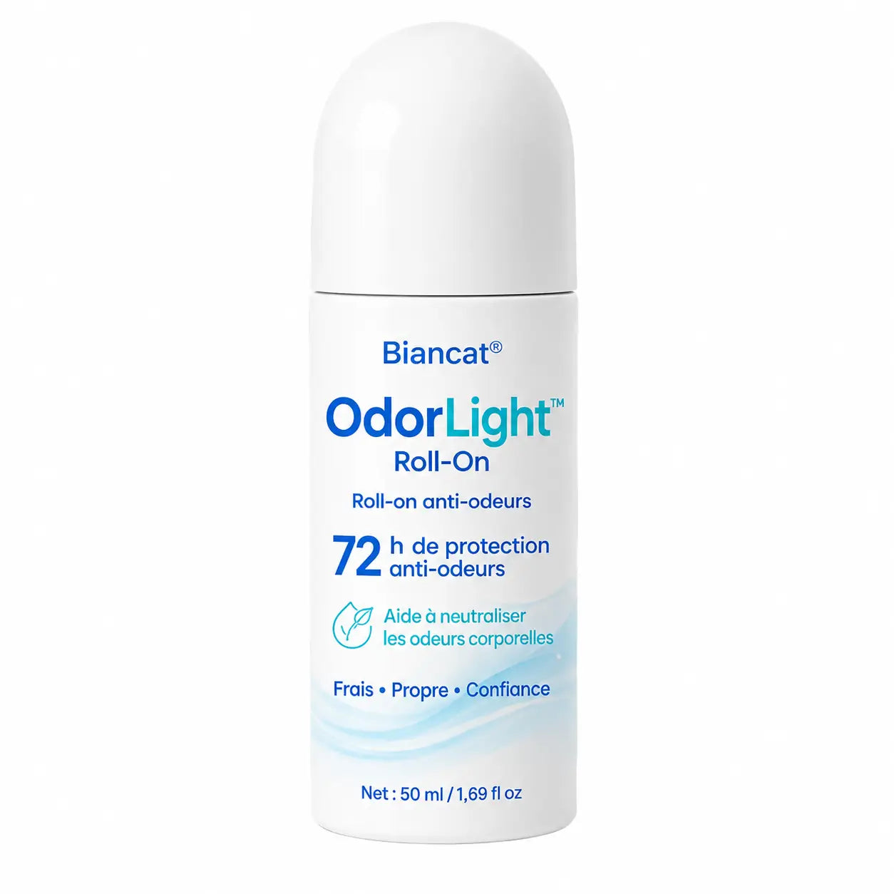 OdorLight™ Roll-On | Stoppez les mauvaises odeurs et retrouvez des aisselles visiblement plus claires !