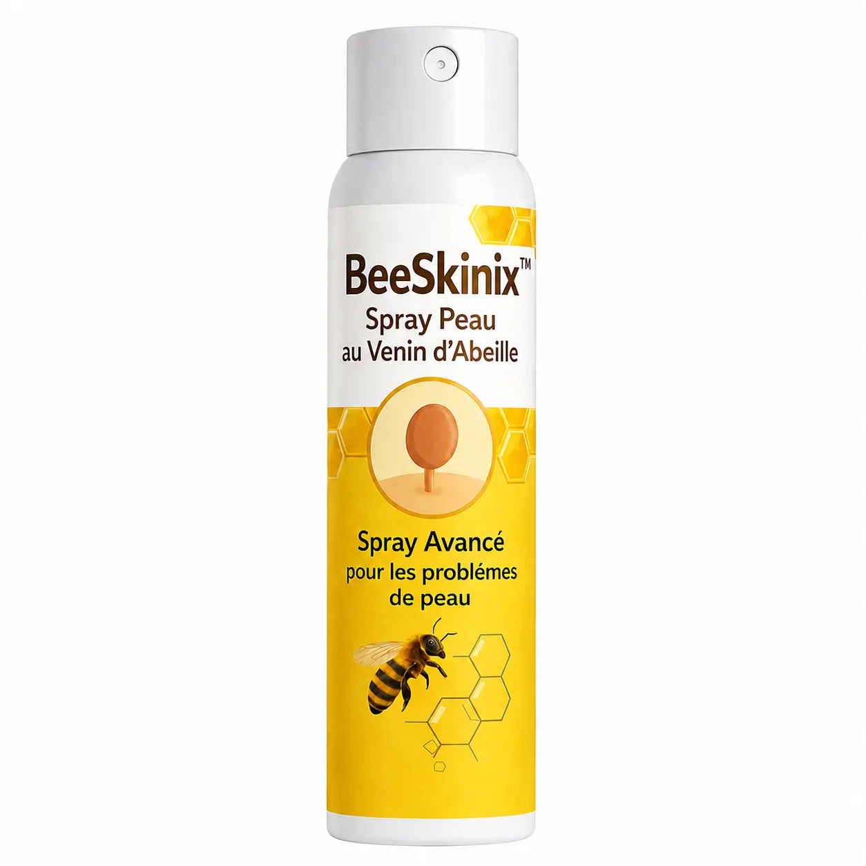 BeeSkinix™ Spray Peau au Venin d’Abeille | Faites disparaître vos verrues, taches et boutons en 10 minutes !