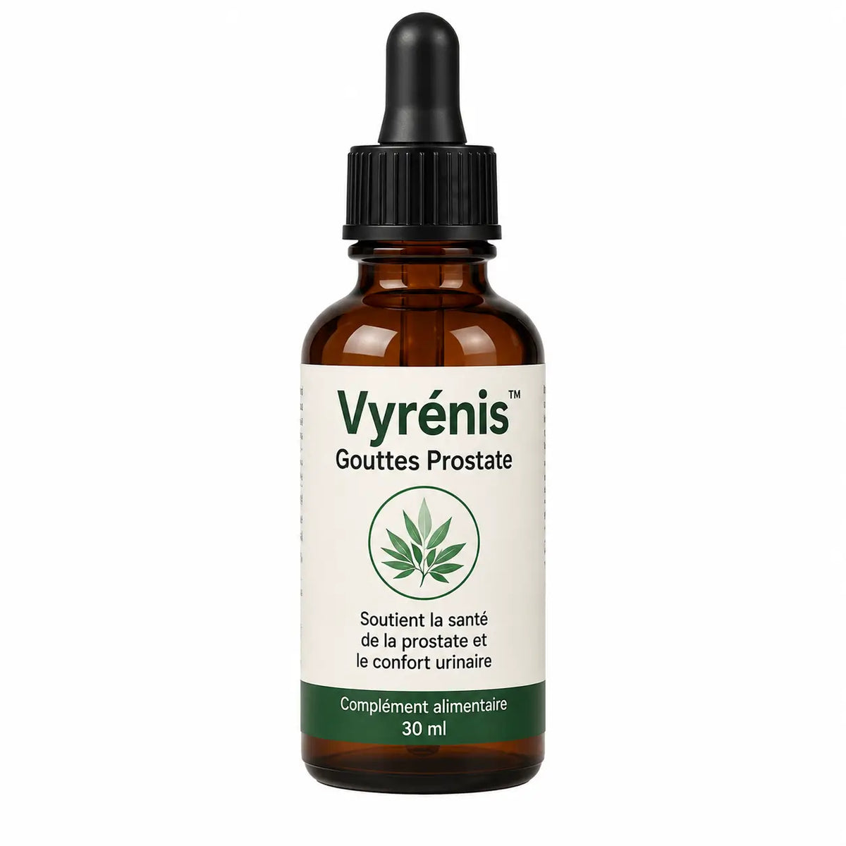Vyrénis™ Gouttes Prostate | Retrouvez un jet puissant et dormez enfin toute la nuit sans interruption !