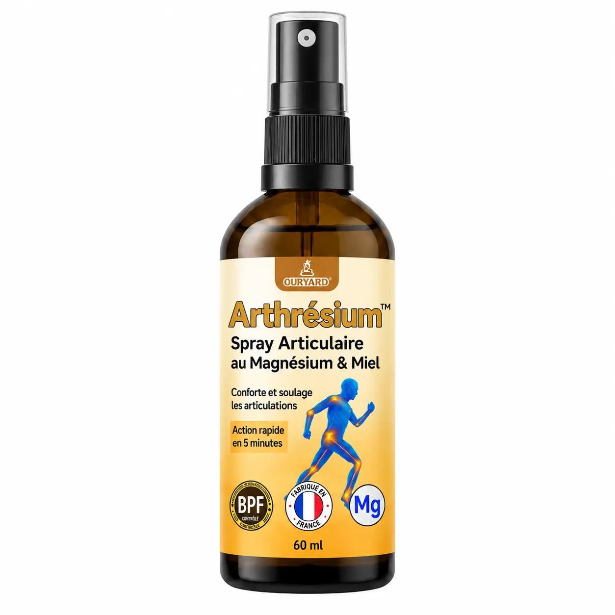 Arthrésium™ Spray Articulaire au Magnésium & Miel | Répare vos articulations douloureuses en 10 minutes!